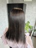 艶感☆抜群！クオライン縮毛矯正＋カット＋tr  ￥12000