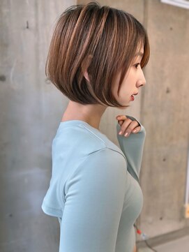 ロンドブルーム 天神大名店(Lond Bloom) 大人美人ショート/ショートカット/髪質改善/白髪ぼかし/30代40代