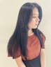 酸熱髪質改善カラー￥13200→￥10560