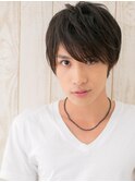 斜めバング伸ばしかけショートj与野