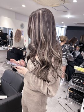 キング 枚方店(K!ng) 縮毛矯正髪質改善ハイライトレイヤーカット枚方美容室エクステ