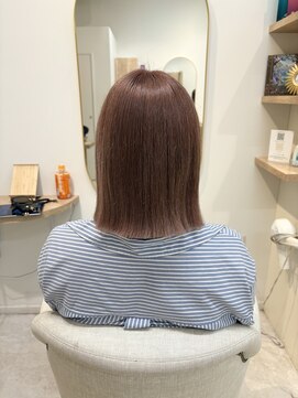 シアアルン 新小岩店(SHEER alun) ピンクベージュ/ブリーチ