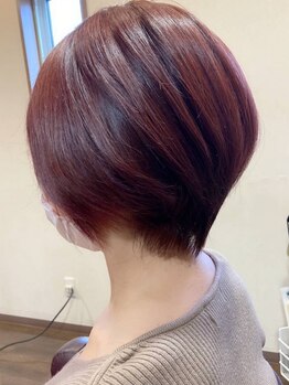ラポール ミヨシ(rapport MIYOSHI)の写真/ショートヘアならお任せ☆骨格や髪質を見極めたカットで、あなたに似合うショートヘアをご提案♪