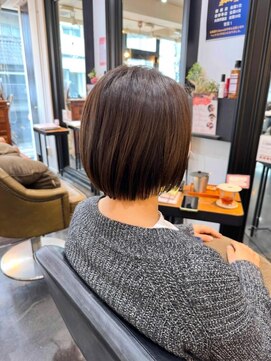 アバーブ ザ ビューティー アイランド(Above the beauty island -oizumi gakuen-) 20代30代40代50代◎丸みボブ/ベージュ