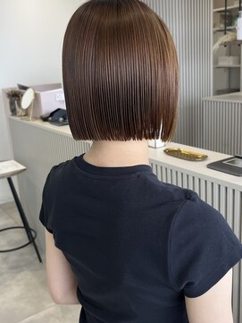 カシェ キョウマチ(cashe’e) 松阪/10代/20代/ボブ/タッセルボブ/髪質改善/髪質改善ストレート