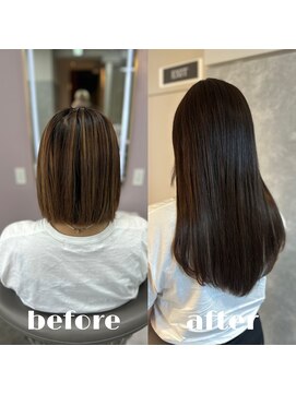 ガルボヘアー 心斎橋店(garbohair) アメ村×ナチュラル×エクステロング