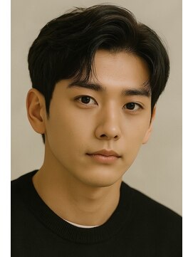 にもう ブルーブラック & スパイキーショート　フェザーパーマss41