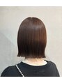 ルプラ チッタ(le-pla Citta)&nbsp;ブラウンカラーにぷつっとボブ