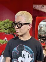 メリケンバーバーショップ トーキョー(MERICAN BARBERSHOP TYO)&nbsp;スパイキーショート/ツーブロック/アップバング【嶋壽】284