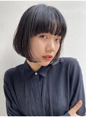 レイヤーボブミニボブ大人ボブ顔まわり