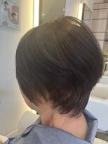 ジュイール 富士見ヶ丘(jouir)&nbsp;富士見ヶ丘ショートくびれショートイルミナカラー顔周りレイヤー