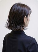 30代40代ショート白髪染めグレイカラーボブ艶栄名駅伏見丸の内