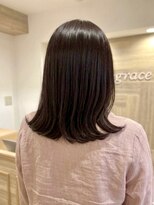 テラス(Terrace)&nbsp;【Terrace】外ハネミディアム×アッシュブラウン