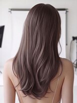 エーヴ 【ヨシンモリ】ゆる巻きロング × ピンクラベンダー