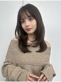 大人可愛いミディアムレイヤー♪