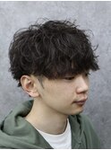 ニュアンスパーマ/波巻きツイストスパイラル/シャドウパーマ