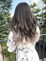 ワンスタイル(One style)&nbsp;【ケアブリーチ2回】バレイヤージュ＋髪質改善トリートメント