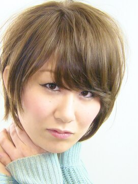 ヘアメイク ララ(hair make LALA) GLAMOROUS系ショートグレージュ