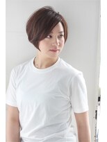 モッズ ヘア みなとみらい店(mod's hair) 【URIELLE 2014-15A/W】　ナチュラルショートボブ