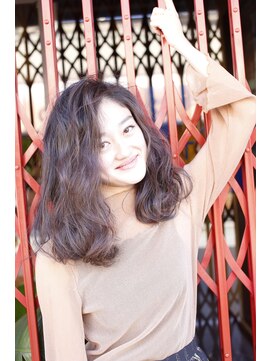 ヌーム 塚本店(NOOM) 柔らかデジタルパーマミディアムウェーブ