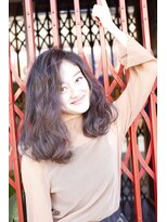 ヌーム 塚本店(NOOM) 柔らかデジタルパーマミディアムウェーブ