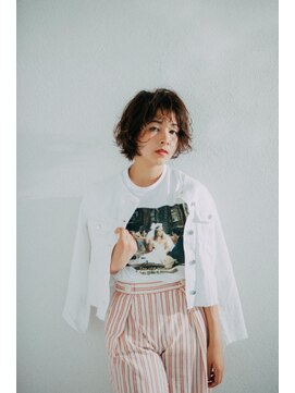 グランシャリオ 笹塚店(Grand Chariot) 【GrandChariot 笹塚】愛され波パーマボブ