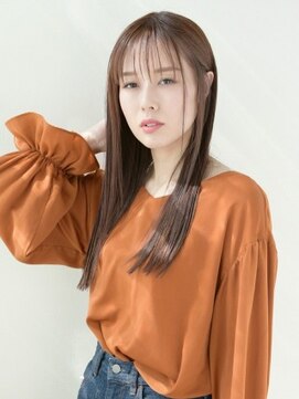 トータルビューティーハウス フラップ ミチ 野田店(total beauty house flap MICHI) 大人ナチュラル軽めバング