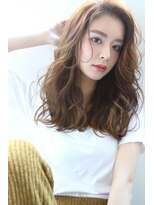 ロゼ 茨木(Rose)&nbsp;【ROSE/茨木】イルミナカラー/無造作カール/ロングi