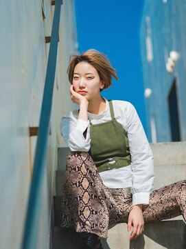 ヘアーアンドメイク フォルス(HAIR&MAKE FORS) 《似合わせカラー》１ブリーチonベージュカラー