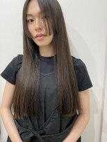 ジジ フィーカ 佐野(Gigi fika) 切りっぱなしロング