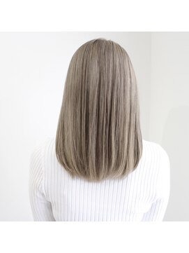 デコヘアーフラッペ(DECO HAIR frappe) ハイトーンベージュ ダブルカラー