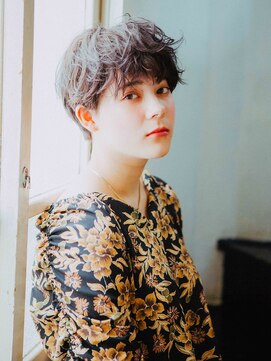 美容室 リズヘアー 稲毛店(Riz hair) かっこかわいいショートマッシュ【稲毛】