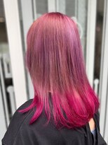 ミュリール(MiULiiR)&nbsp;ピンクベージュ／ヴィヴィアンpinkのグラデーションカラー