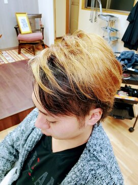 ココペリ ツーブロックカラー!