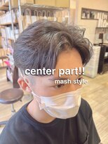 ヘアーリゾートサロン リチェット(Hair Resort Salon Ricetto) センターパートマッシュ