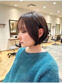 10代20代30代ショートボブ髪質改善丸みショート似合わせカット