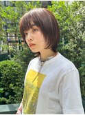 顔周りカット/レイヤーカット/レイヤーボブ/ボブウルフ/銀座