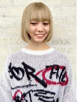 トップヘアーラウンジ 知立(TOP HAIR Lounge)&nbsp;韓国風！ブロンズタッセルボブ/ハイトーンカラー