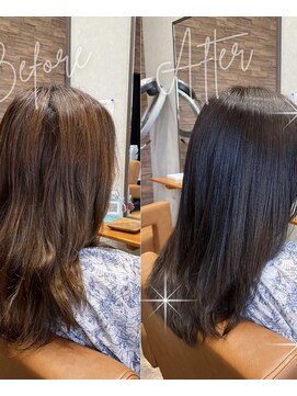 ルスリー 茨城店(Lsurii) 髪質改善カラー