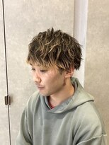 ジールサロン つくば本店&nbsp;ハイライト風爽やかマッシュ