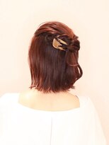 アンベリールフルー(EMBELLIR fleur)&nbsp;カジュアルハーフアップセット