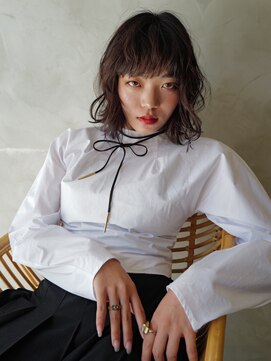 エヌイー(ne' by MAULOA) 【ne' by MAULOA】ニュアンスボブパーマ