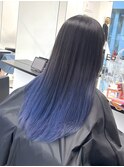 ブルーラベンダーグラデーションカラー