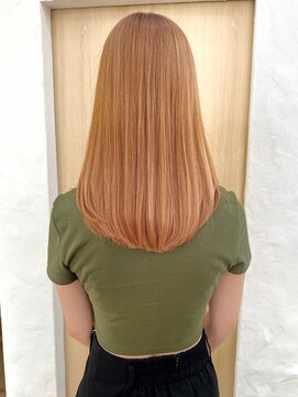 エレノア 渋谷公園通り店(Eleanor) 【新井】綺麗ロングスタイル おさまるラウンドロングヘア