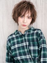 細束感×ふわくしゃルーズな大人めガーリーマッシュ☆