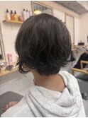 ショート×パーマ