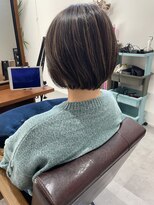 ルフテ(LOFTE) ハイライトカラー×ショートボブ☆