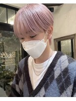 《セットを簡単に》パーマで大人の雰囲気に/韓国マッシュ