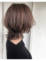 スーベニール(souvenir)&nbsp;明るい白髪染めオーガニックカラー　堺市初芝大人ショートウルフ