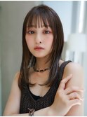 【GEEKS渋谷】黒髪ロング/ヘルシースタイル/ロングレイヤー/小顔
